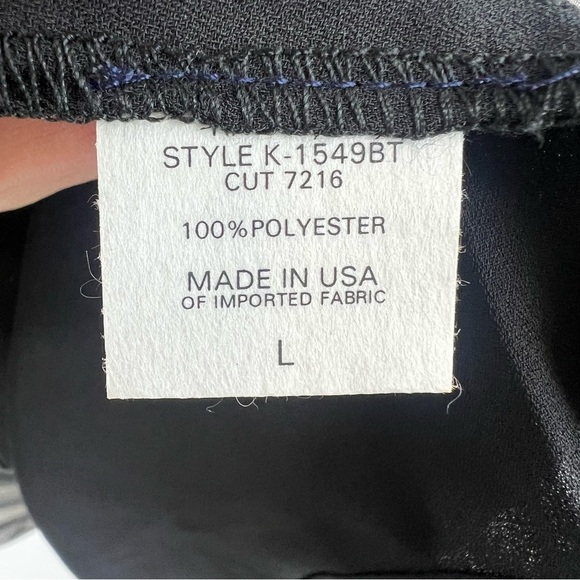 NWT Revolve Krisa Mini Slip Dress Black White Keyhole Size Large - Picture 6 of 13